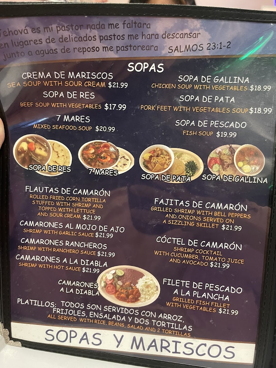 Pupusería & Restaurant El Águila Menu - Image 3