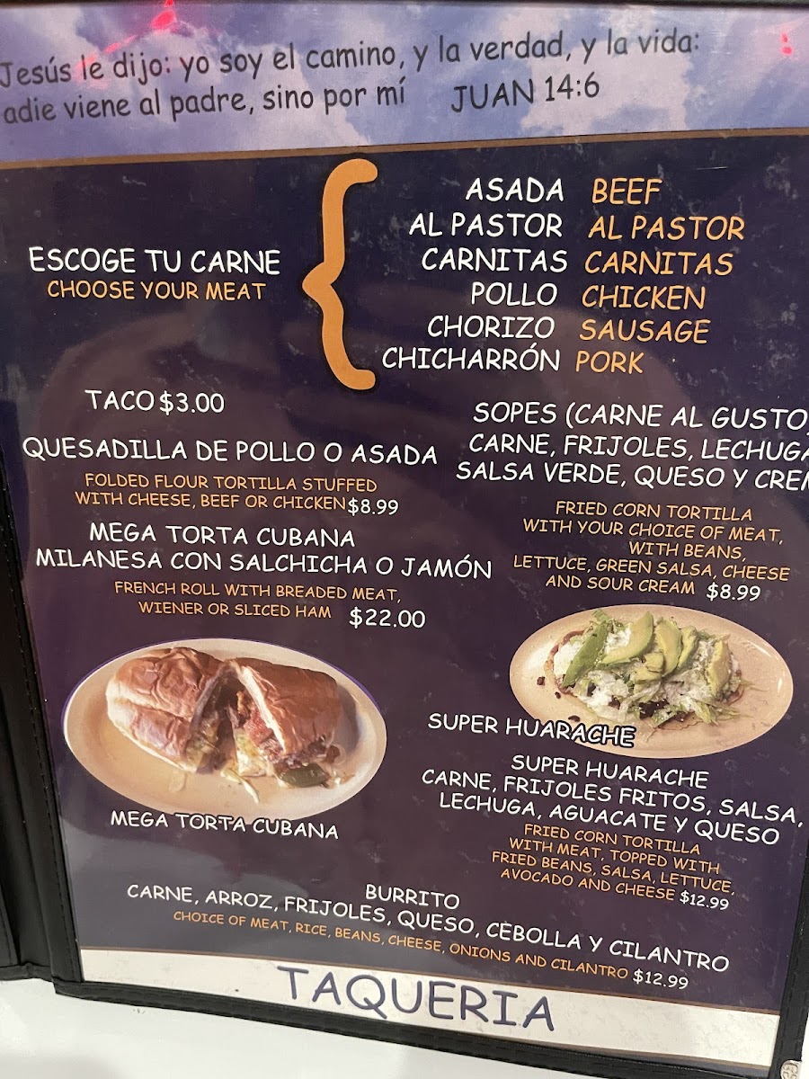 Pupusería & Restaurant El Águila Menu - Image 6